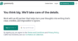 Grammarly AI Writing Assistant