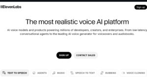 ElevenLabs AI Voice Generator